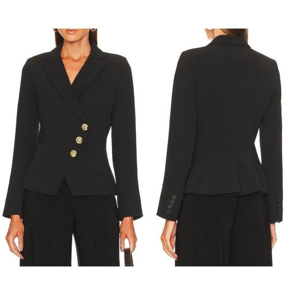 Smythe Wrap Blazer Black - Picture 11 of 11